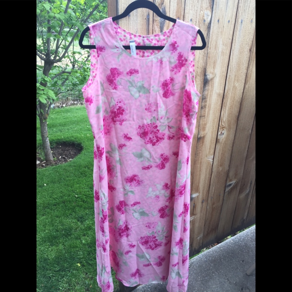 About Face REVERSIBLE Floral dress